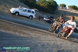 Mini-racers flat trackin' on minibikes (minibike hooligans img_4883.jpg)
